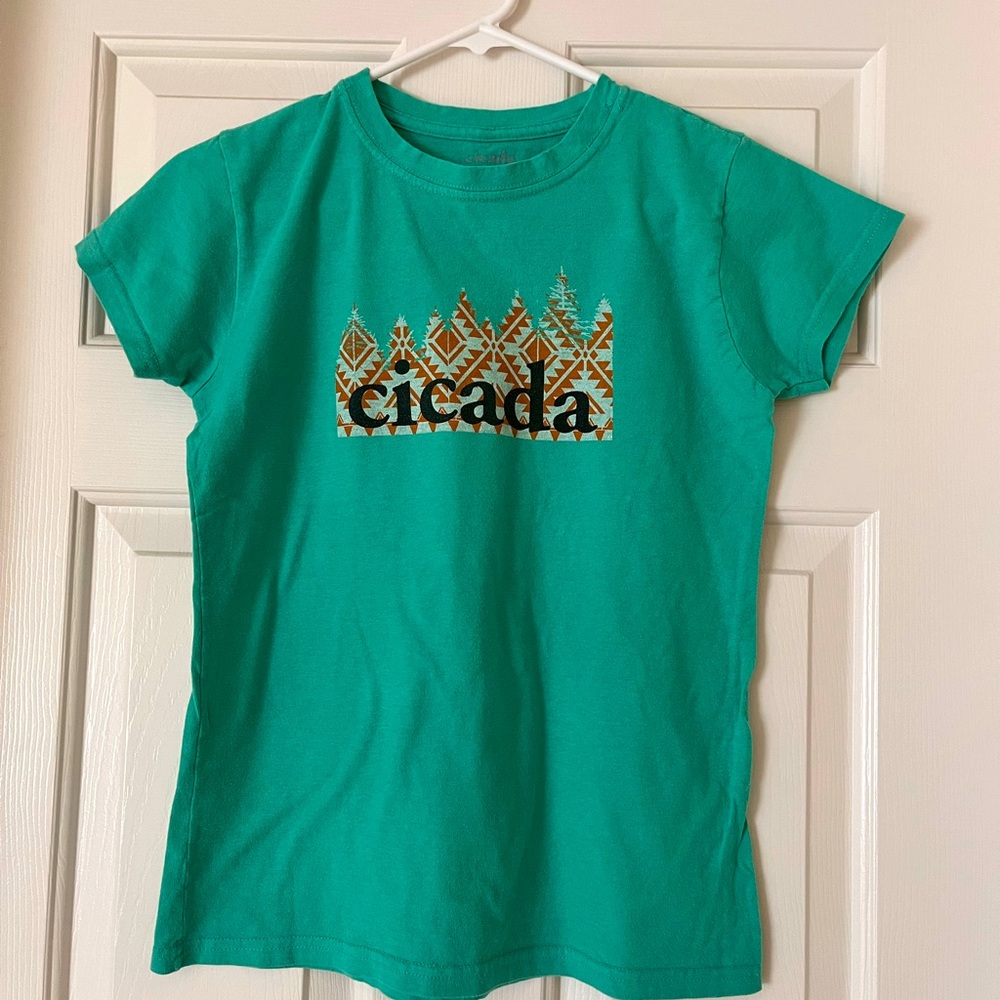 Cicada brand t-shirt, size medium